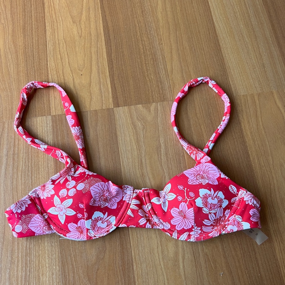 pink ~coconut girl~ bikini top